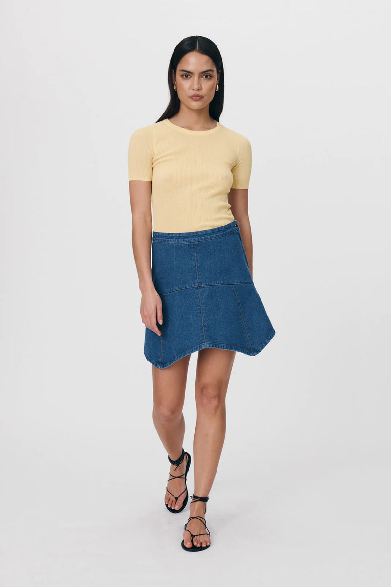 Anais Mini Denim Skirt