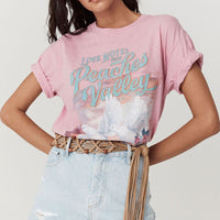 Peaches Biker Tee Musk