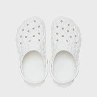 Classic Geometric Clog White