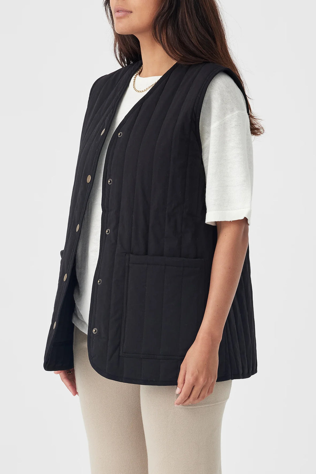 Mae Vest Black