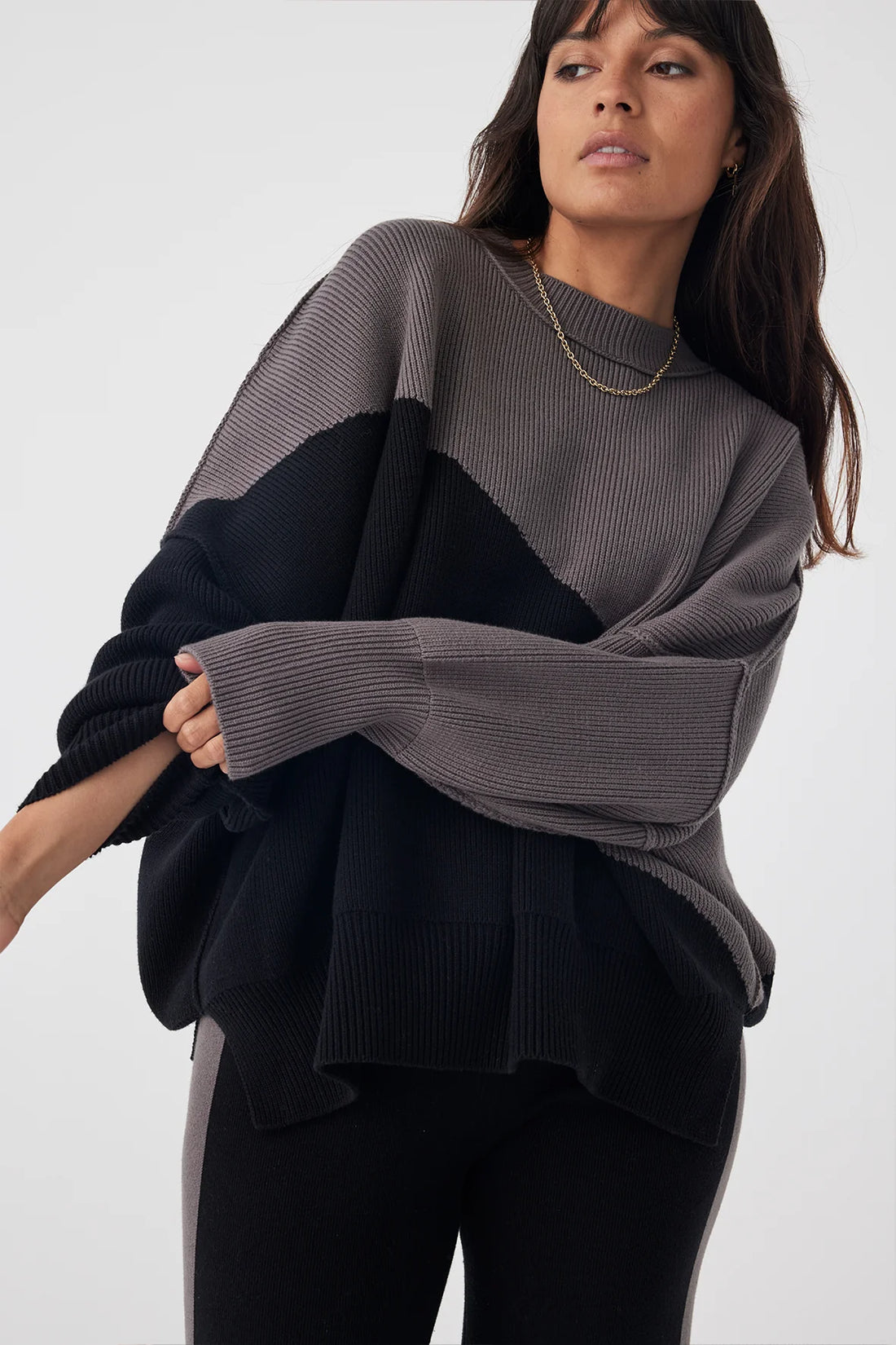 Neo Sweater Black / Grey