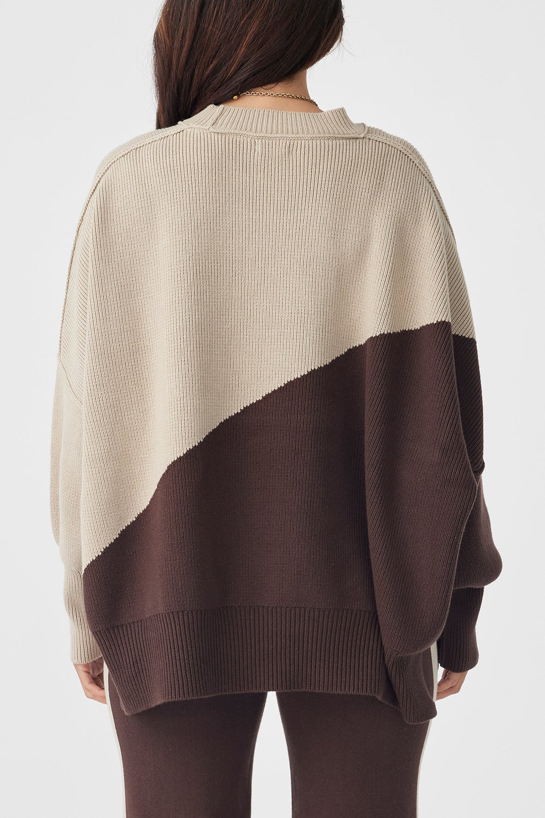 Neo Jumper Chocolate | Sand