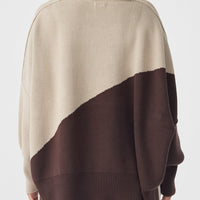 Neo Jumper Chocolate | Sand