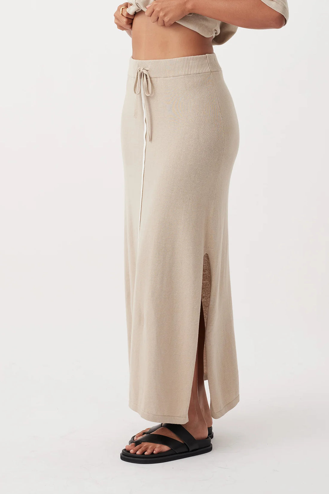 Quinn Skirt Taupe