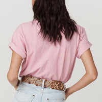 Peaches Biker Tee Musk