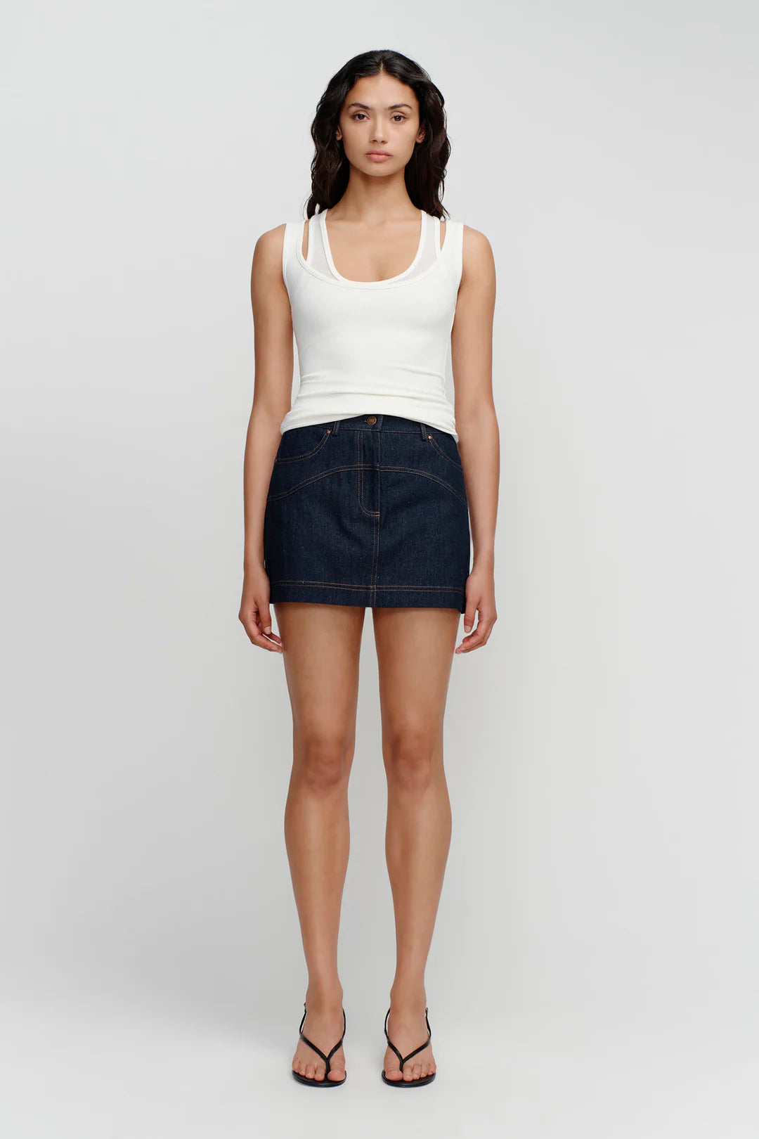 Ranger Denim Skirt Indigo