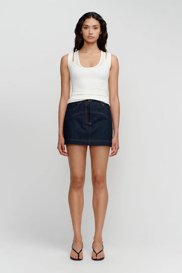 Ranger Denim Skirt Indigo