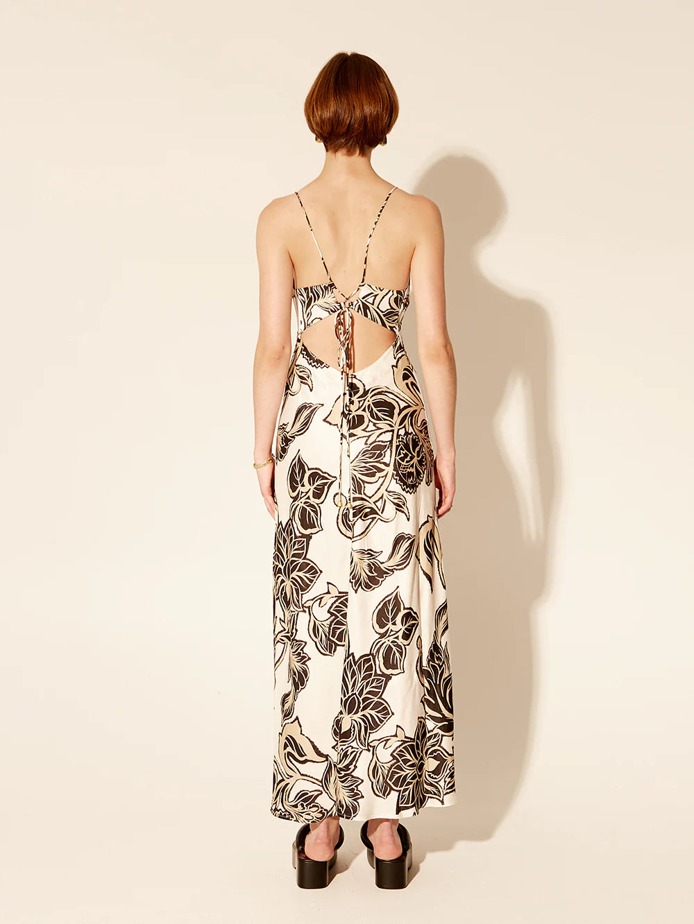 Alma Bias Maxi Dress