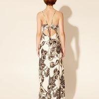 Alma Bias Maxi Dress