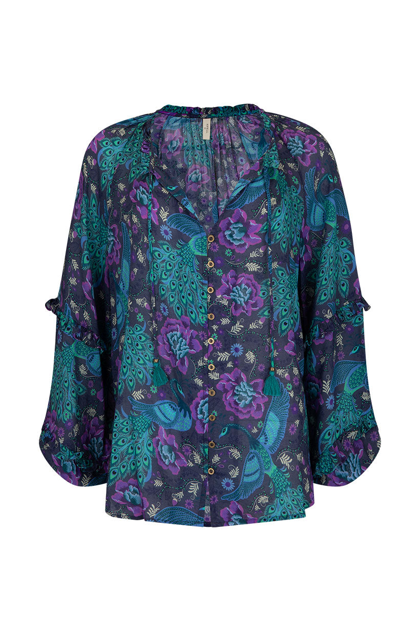 Boheme Blouse Baltic