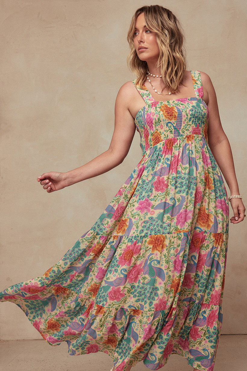 Boheme Strappy Maxi Dress Spring