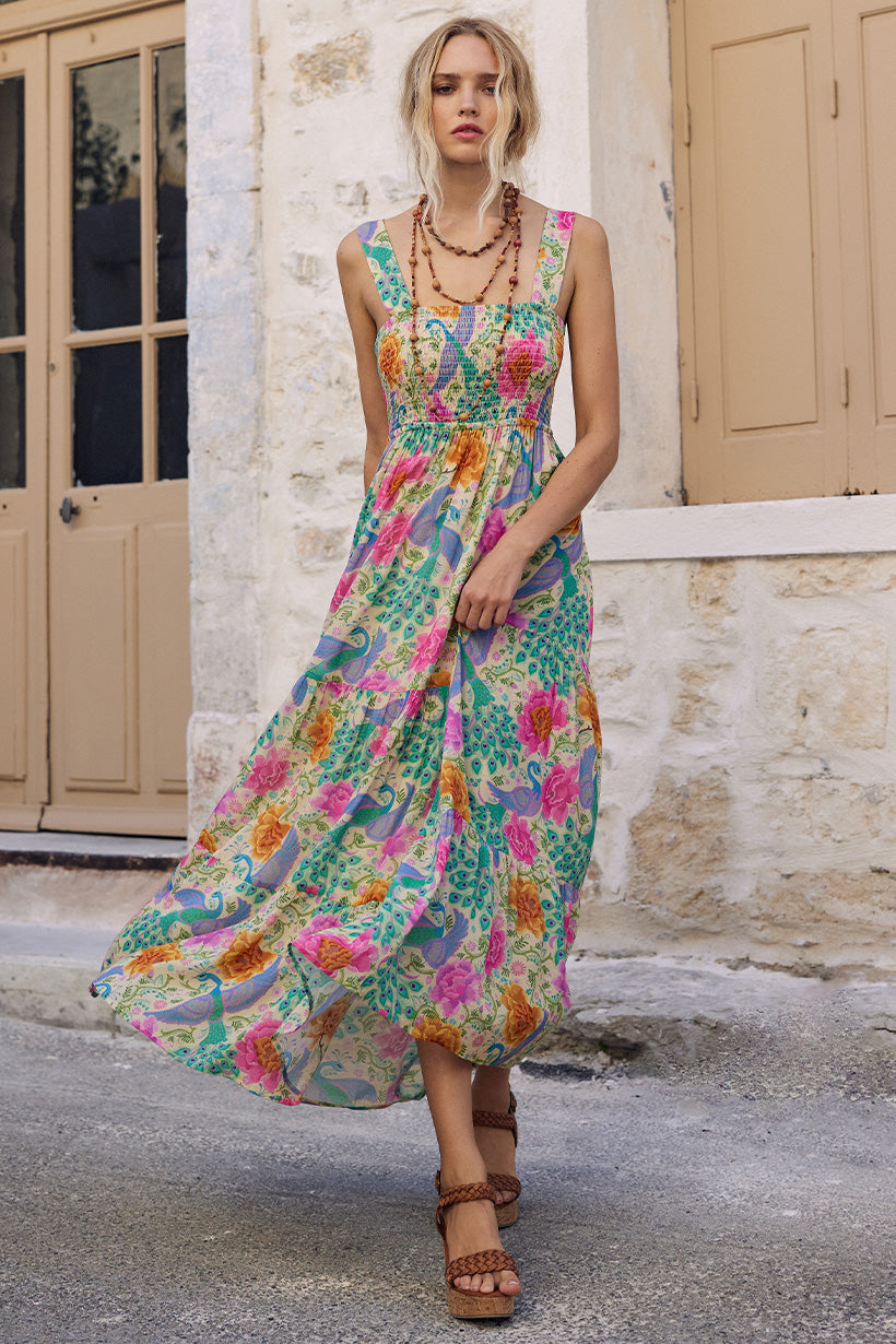 Boheme Strappy Maxi Dress Spring