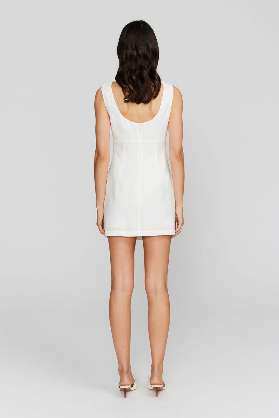 Cat Mini Dress Ivory