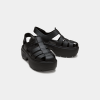 Stomp Fisherman Sandal Black