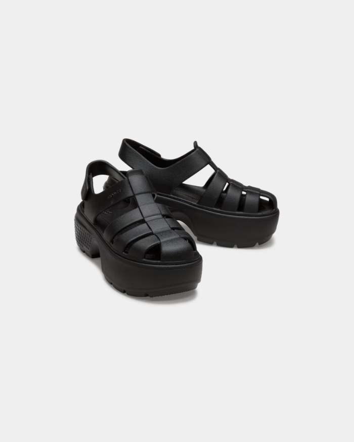 Stomp Fisherman Sandal Black