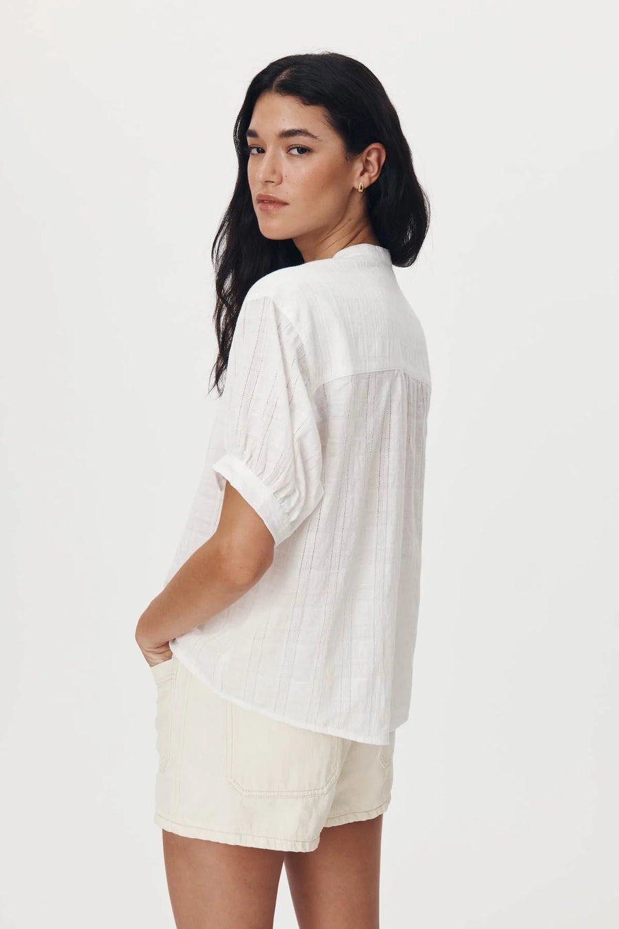 Cora Spring Blouse Bone