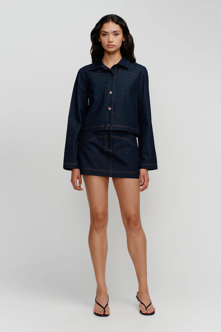 Ranger Denim Skirt Indigo