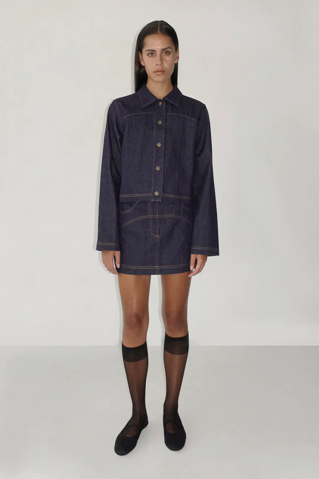 Ranger Denim Skirt Indigo