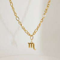 Florina Zodiac Necklace Gold