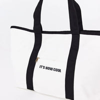 The Luxe Tote Vintage White