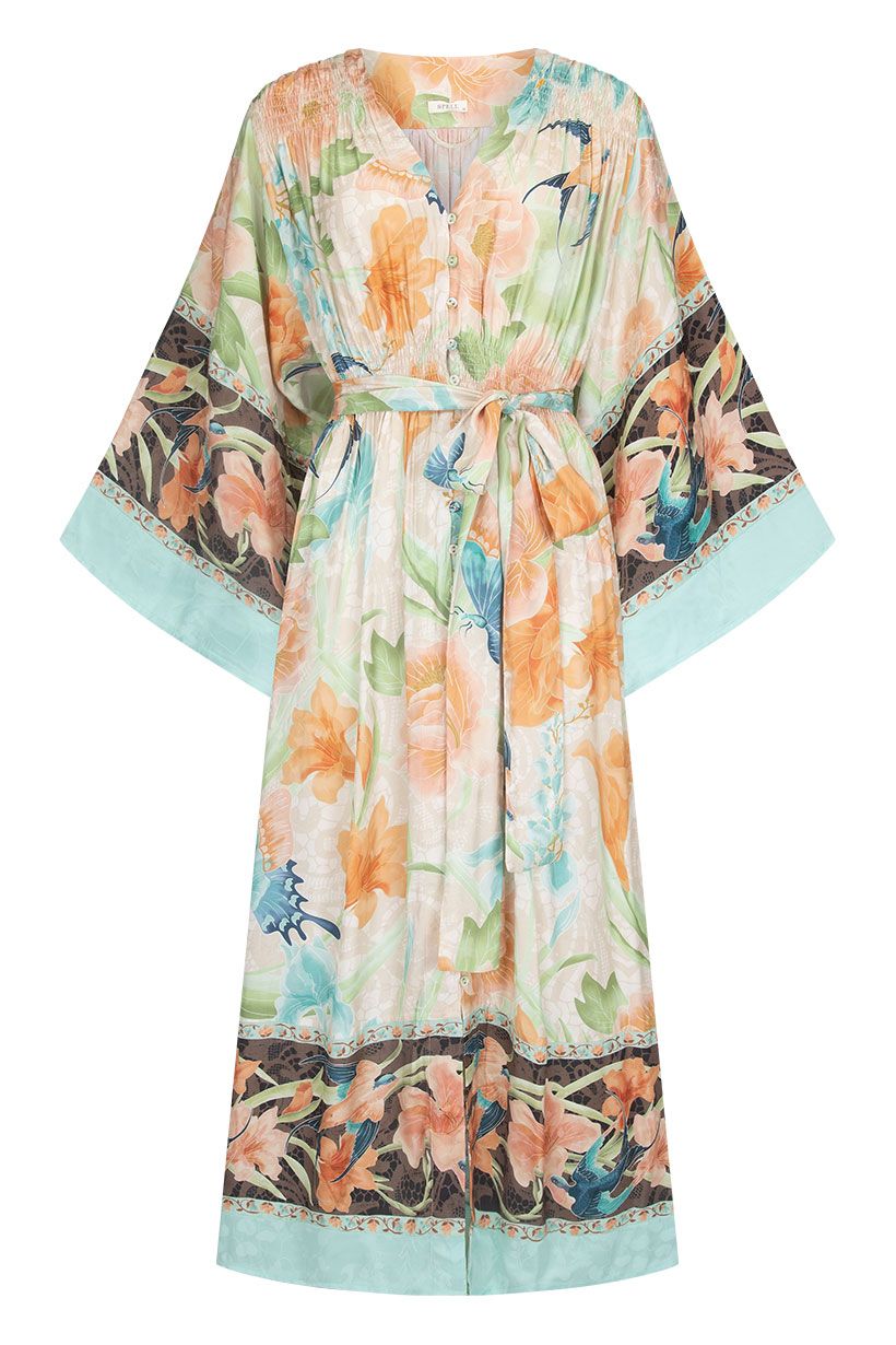 Painters Garden Gown Seafoam