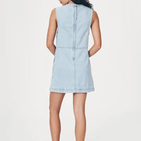 Jean Denim Mini Dress Azul