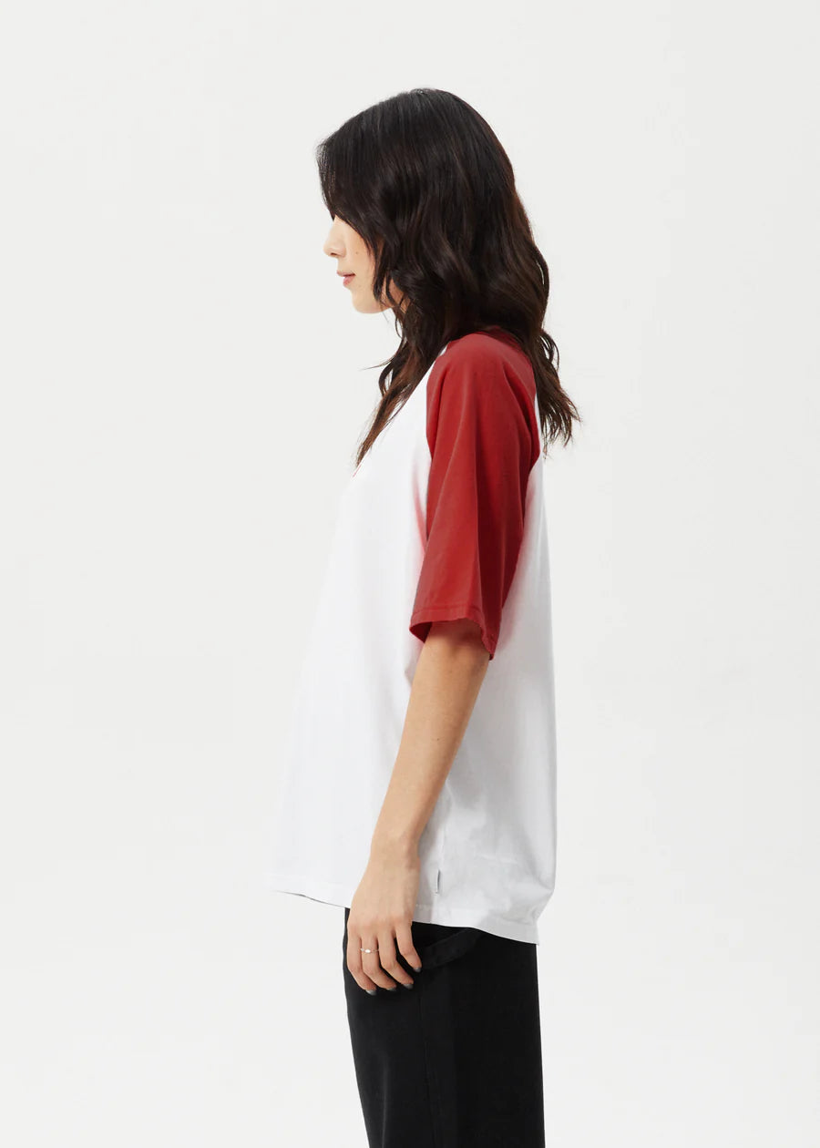 Ryan Oversized Raglan Tee Ketchup