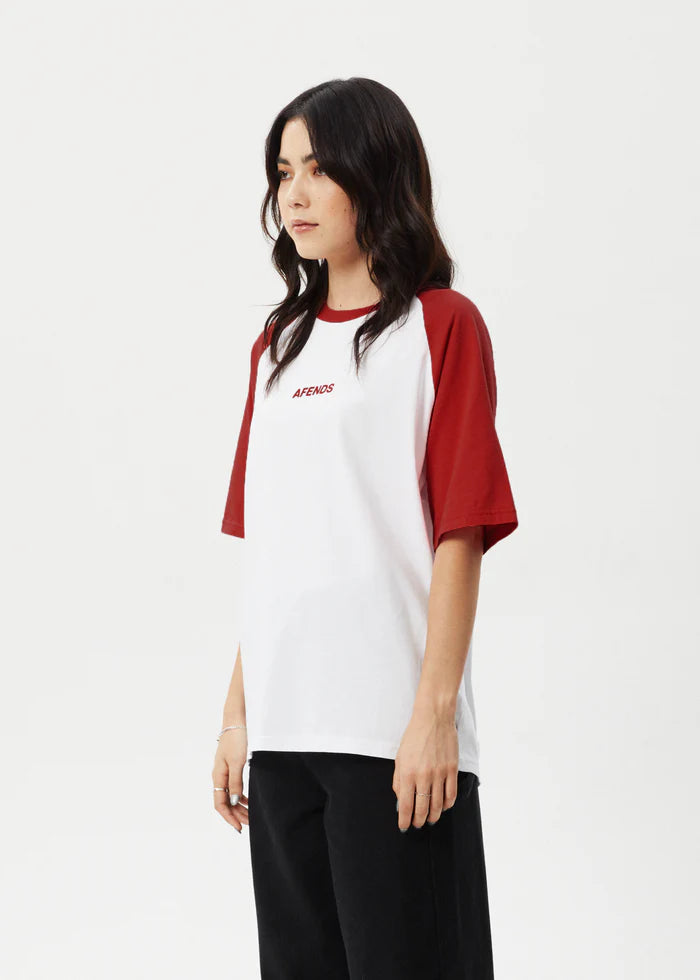 Ryan Oversized Raglan Tee Ketchup