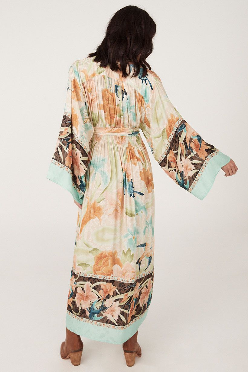 Painters Garden Gown Seafoam