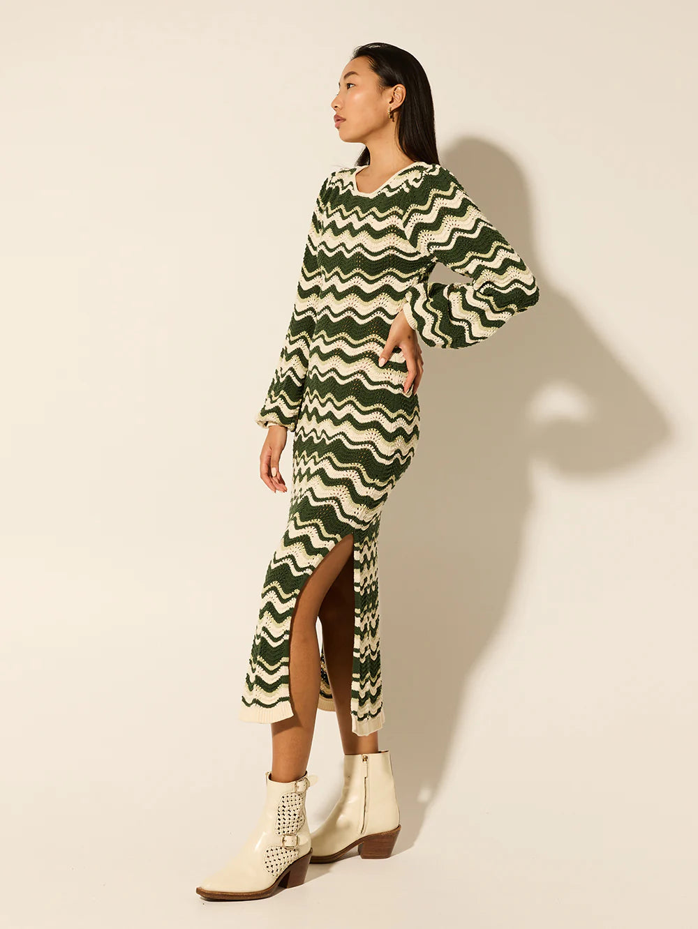 Marcella Knit Midi Dress