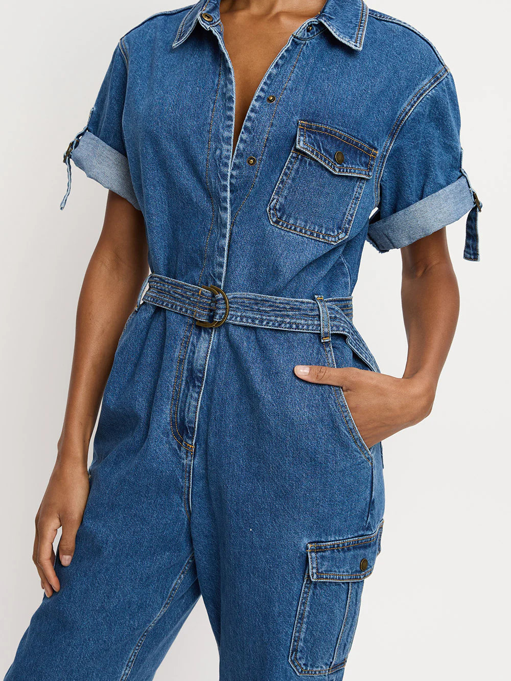 Natalie Boilersuit Denim