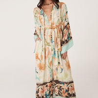 Painters Garden Gown Seafoam