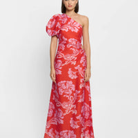 Olina One Shoulder Maxi Dress