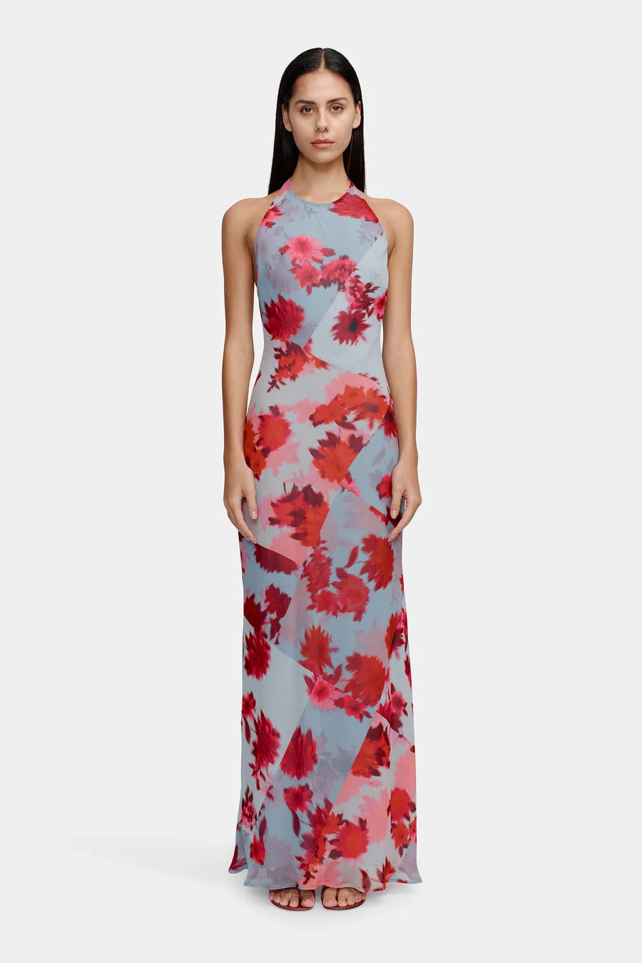 Rosalia Maxi Dress Patchwork Bouquet