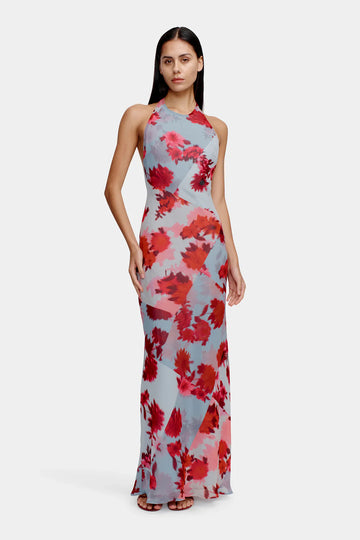 Rosalia Maxi Dress Patchwork Bouquet