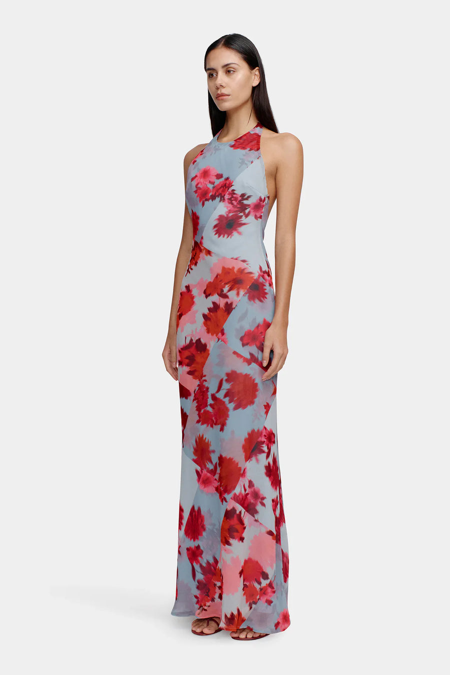 Rosalia Maxi Dress Patchwork Bouquet