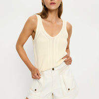 Raven Knit Cami Cream