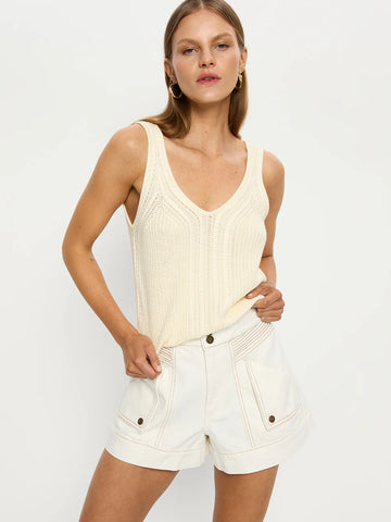 Raven Knit Cami Cream