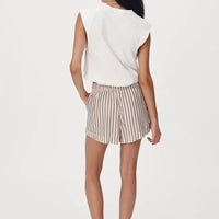 Rocco Stripe Boxer Shorts Sienna