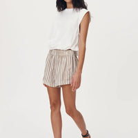 Rocco Stripe Boxer Shorts Sienna