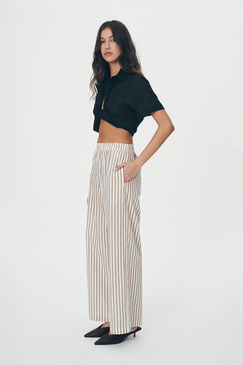 Rocco Stripe Pants Sienna