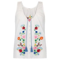 Florapaloosa Embroidered Cami Wildflower