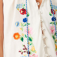 Florapaloosa Embroidered Cami Wildflower