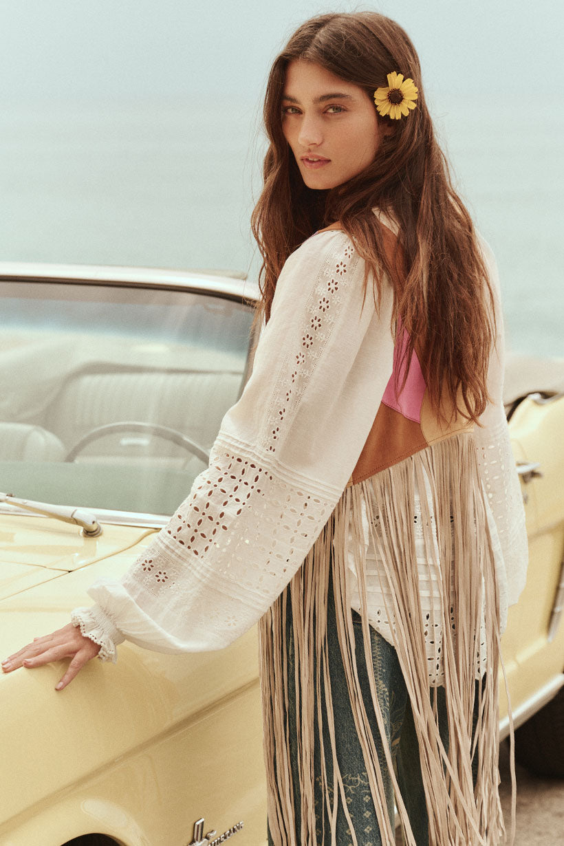 Love in the Afternoon Lace Blouse Daisy