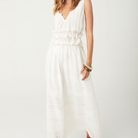 Love in the Afternoon Lace Maxi Skirt Daisy