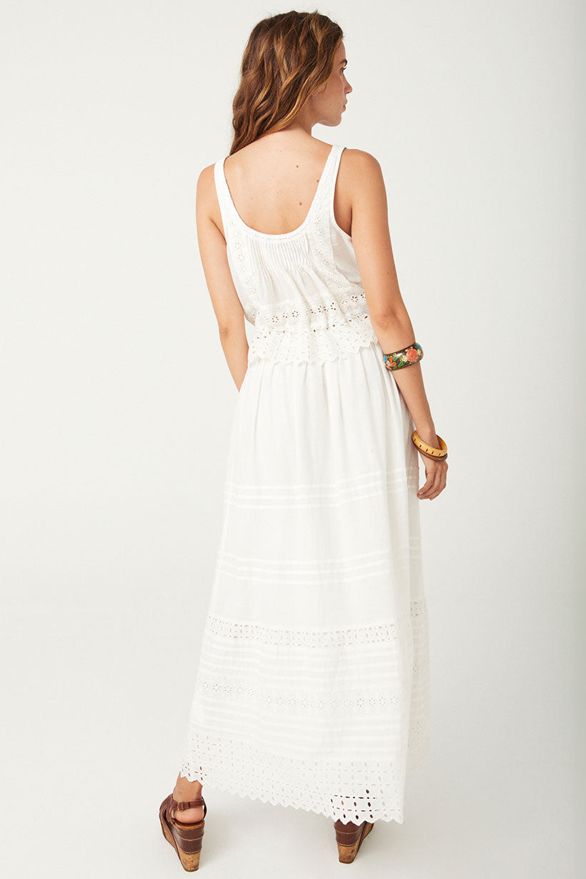 Love in the Afternoon Lace Maxi Skirt Daisy