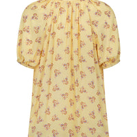 Rebel Spirit Short Sleeve Blouse Daffodil