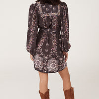 Rebel Spirit Tunic Dress Hyacinth