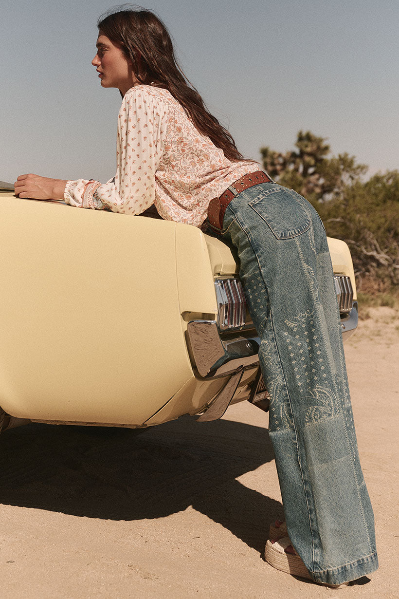 Road Trip Denim Jean Bandana