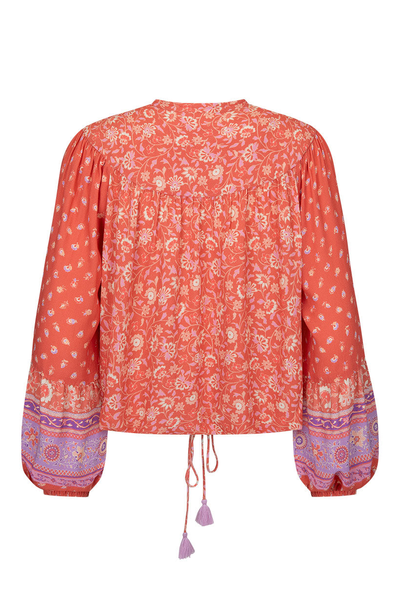 Sunshine Bandit Blouse Cayenne